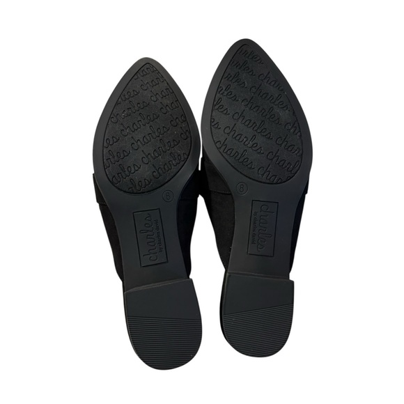 Charles by Charles David Leather Perforated Mules - Picture 6 of 7